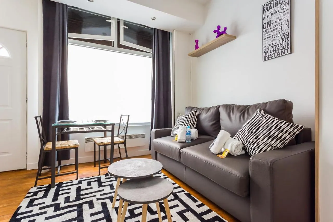Apartmán Wonderful2P Studio - Saint Fargeau Paříž